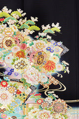 重ね地紙に小鼓 AIT002 ※注文予約商品※