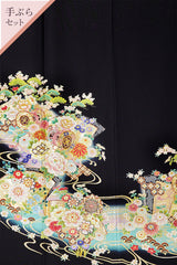 【手ぶらセット】重ね地紙に小鼓 AIT002※注文予約商品※