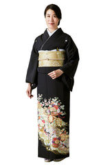 向かい鶴菱紋に花籠AIT005※注文予約商品※