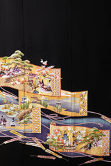 宮廷屏風絵図H037※注文予約商品※