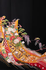 几帳に瑞祥花U007※注文予約商品※