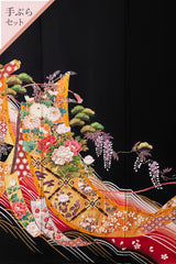 【手ぶらセット】几帳に瑞祥花U007※注文予約商品※