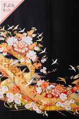 【手ぶらセット】吉祥四季花寄せ文様Z005※注文予約商品※