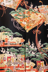 桧扇に源氏物語絵巻Z008※注文予約商品※