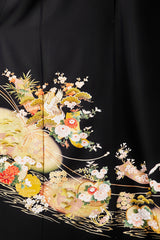 流水に花ぼかし（暖色調）H002※注文予約商品※
