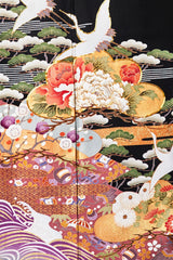 流水に霞文様H026※注文予約商品※