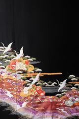 流水に霞文様H026※注文予約商品※
