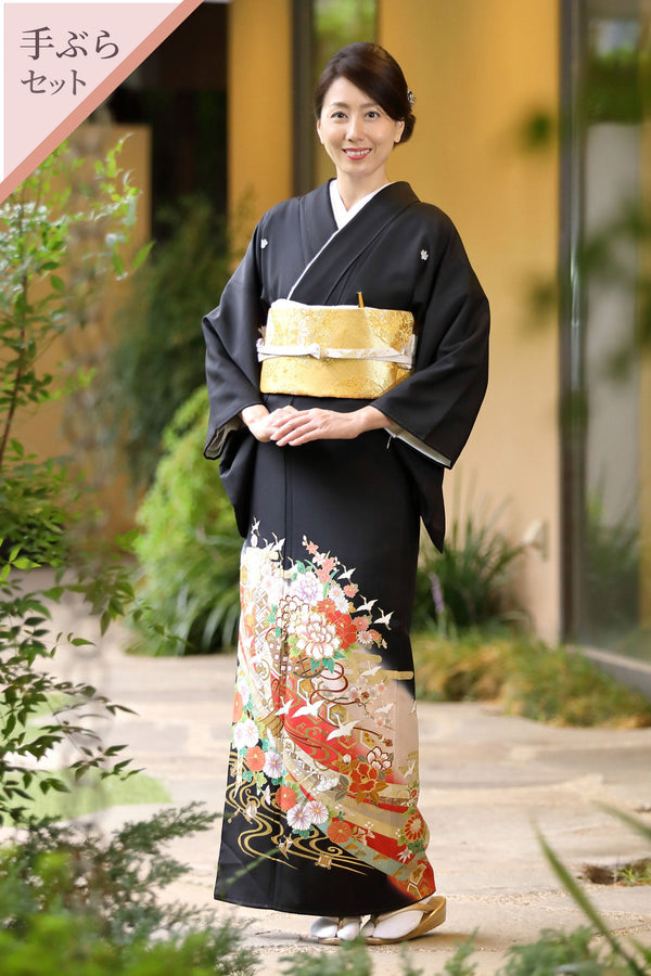 【手ぶらセット】花籠に吉祥熨斗MAKT004※注文予約商品※