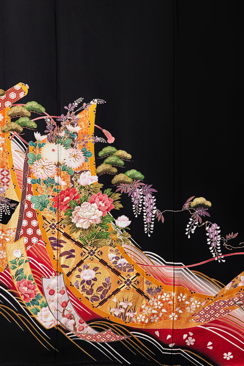 几帳に瑞祥花U007※注文予約商品※