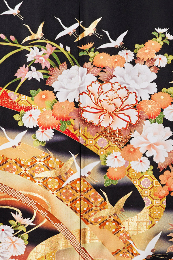 【手ぶらセット】吉祥四季花寄せ文様Z005※注文予約商品※
