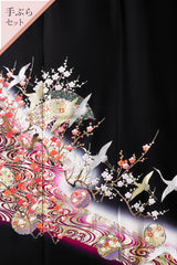 【手ぶらセット】紅白梅図 水文様Z011※注文予約商品※